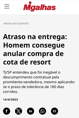 Imagem2 1 - Entrega de Multipropriedade Atrasada: Indeniza&ccedil;&atilde;o, Cancelamento e outros Direitos Garantidos pela Justi&ccedil;a