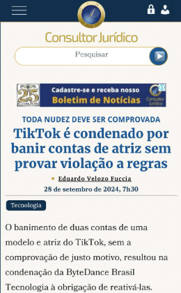 Imagem1 - Como Recuperar Conta Banida do TikTok? Passo a Passo para Agir R&aacute;pido!