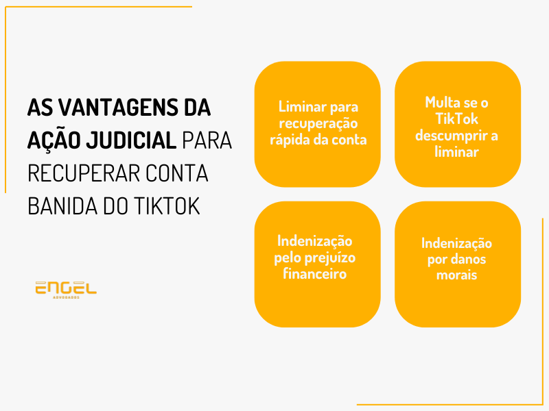 Vantagens da liminar conta tiktok banida - Como Recuperar Conta Banida do TikTok? Passo a Passo para Agir R&aacute;pido!