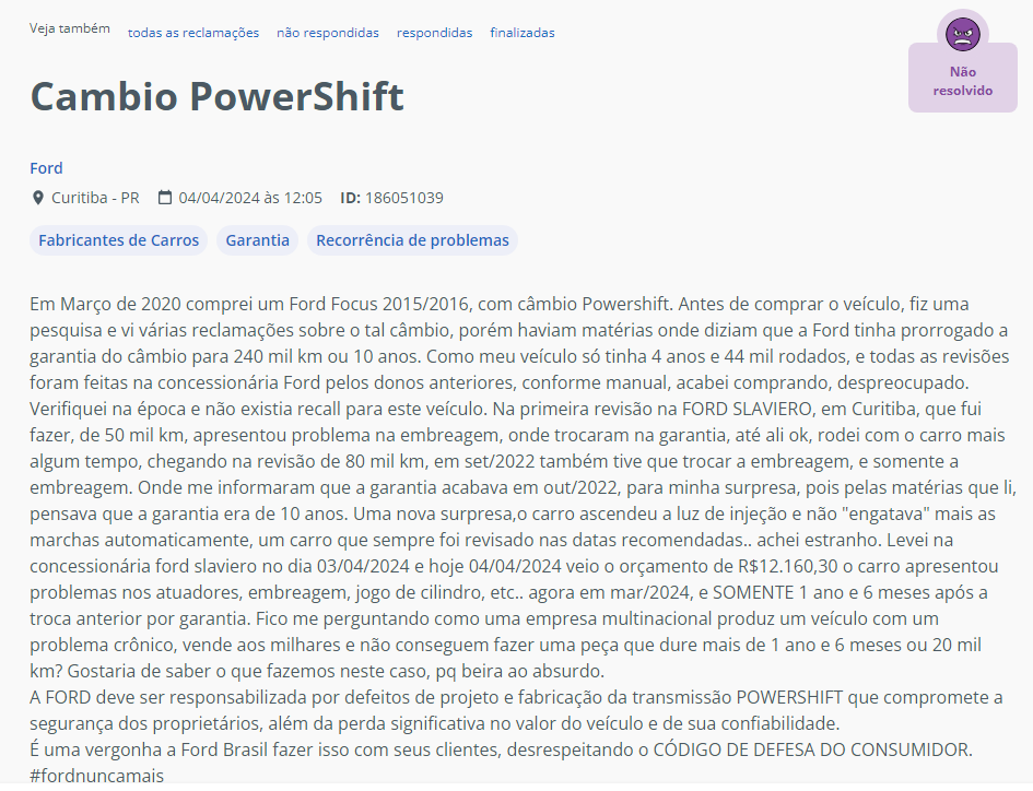 unnamed 2 - Garantia do c&acirc;mbio Powershift da Ford: Veja quais s&atilde;o os direitos do consumidor!